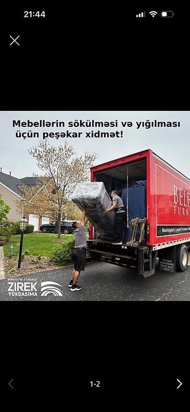 yuk kranı: Zirek Yükdaşıma – peşəkar fəhlə və köçürmə xidməti - Mənzil, ofis və — 2