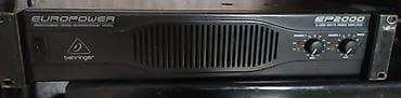 orjinal ses: Behringer Europower EP2000 güc gücləndiricisi - Model: EP2000 — 3