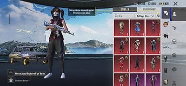 berber eşyaları: Hesab 65 səviyədir 40 koleksiyondur Hesab içi👇 6 maşın deseni 80 silah — 6