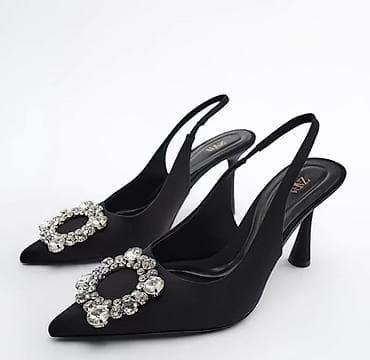 Tuflilər, Zara, Ölçü: 38, rəng - Qara, Yeni