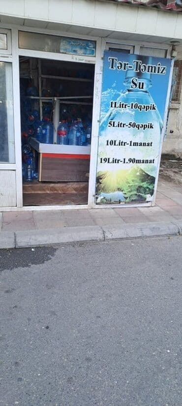 Kofe: Tər-Təmiz Su – süzgəcdən keçirilmiş içməli su satışı. Hazır su biznesi — 2