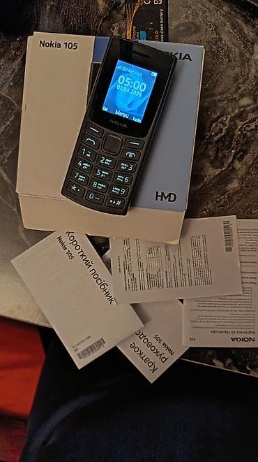 samsung s 3 ekran: Nokia 105 4G, rəng - Qara, Düyməli — 1