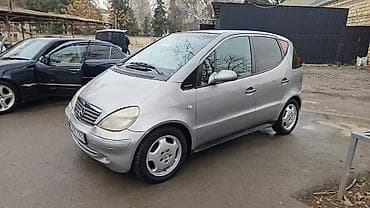 kredit masin ucuz: Mercedes-Benz A160, gümüşü rəng, hetçbek kuzov. - Model: A160 (W168) — 4