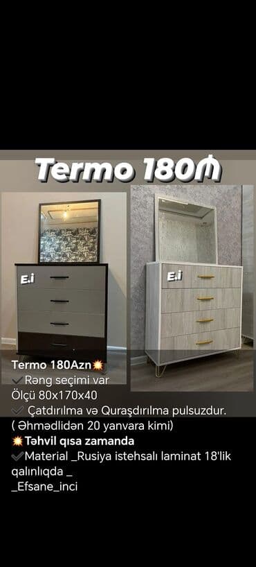 deniz ucun cetirler: Təknəfərlik çarpayı, Dolab, Komod, Tumba, Türkiyə, Yeni — 5