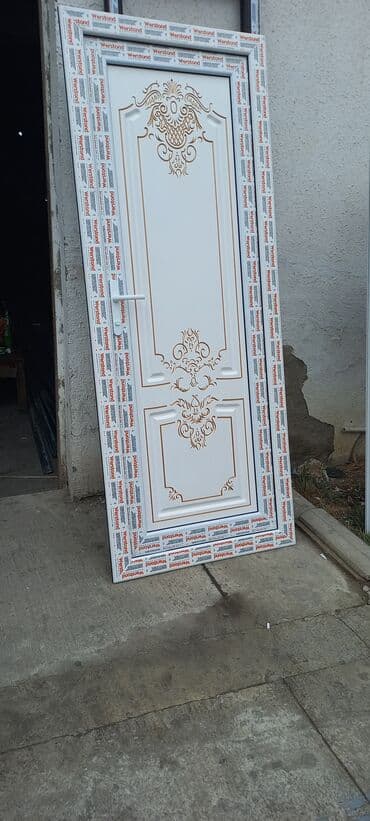 plastik qapılar: Yeni Plastik qapı Zamok və çərçivə ilə, Zəmanətli, Pulsuz quraşdırma, Ödənişli çatdırılma, Rayonlara çatdırılma, Pulsuz çatdırılma — 3