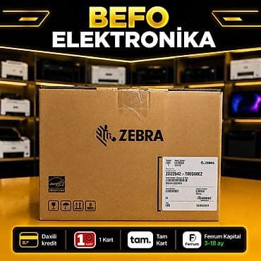 zebra terminal: Zebra, Texniki dəstək, Yeni — 1