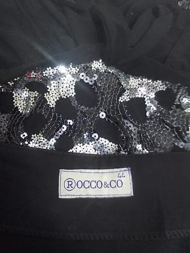 Rocco & Co qadın dəsti – qara rəngdə bluz və ətək - Brend: Rocco — 3