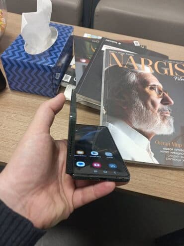 z fold 3 qiymeti: Samsung Z, цвет - Черный, Сенсорный, Отпечаток пальца, Беспроводная зарядка — 8