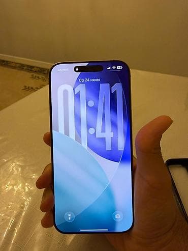 IPhone 16 Pro Max, 256 GB, Desert Titanium, Barmaq izi, Simsiz şarj, Face ID — 2