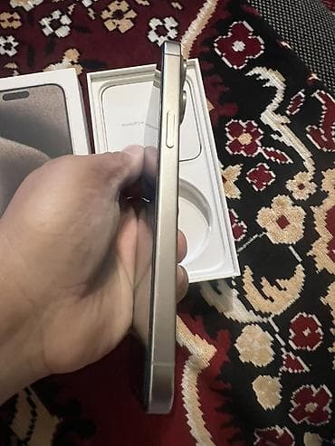 iphone 15 islenmis: IPhone 15 Pro Max, 256 GB, Gümüşü, Face ID — 4