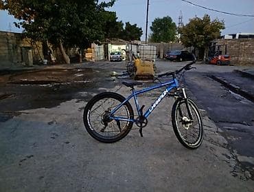 velo strim: Şəhər və yüngül off-road üçün dağ velosipedi - Rəng: mavi metalik — 6