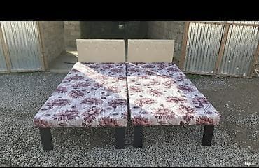 Çarpayı təzə Hazırları var Çatdırılma var 1 nəfərlik 60 manat 2