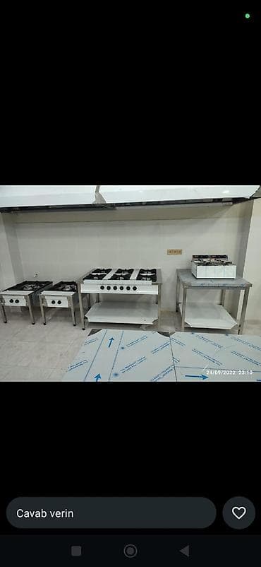 Restoran, kafe avadanlığı: 🔥 MÜASİR HAVALANDIRMA VƏ RESTORAN AVADANLIQLARI 🔥 ✔️ Mətbəx — 9