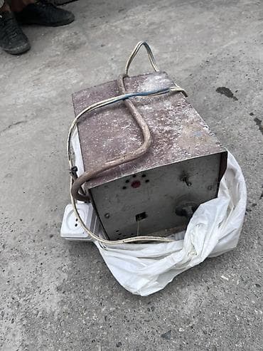 trasformator: Məişət/ustaxana üçün köhnə tip transformator blok - Güclü metal — 2