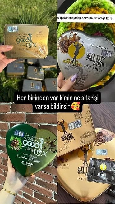 Məhsul: Slim Lux/Good Lux incəldici qəhvə dəstləri Təsvir: -