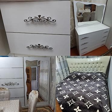 divar dolabı: İkinəfərlik çarpayı, Dolab, Termo, 2 tumba, İşlənmiş — 1