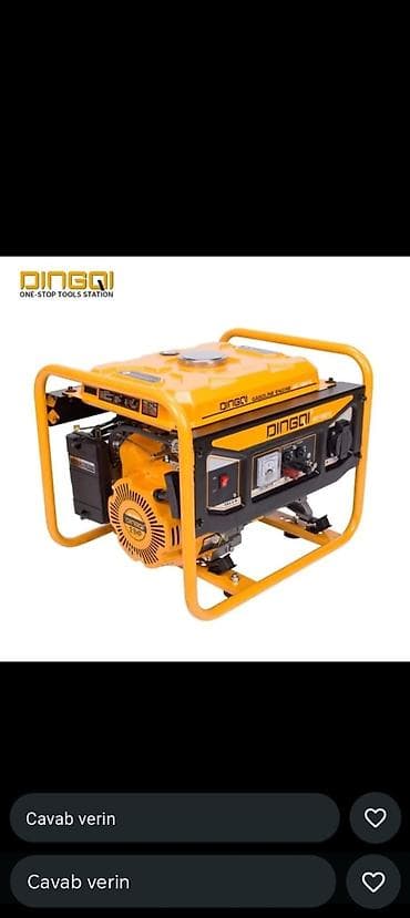 DINGQI benzinli generator - Marka/model: DINGQI (One-Stop Tools