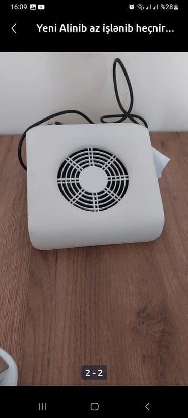 dirnaq qurudan: Yeni alinib 1 2 defe istifade edilib şəxsidi salonda istifafe edlmyb — 3