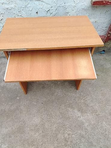 dairevi stollar: Düz masa, Polkalı, Siyirməsiz, Teksturalı laminat, Zəmanətsiz, Kredit yoxdur — 4