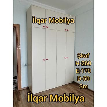 plasmas qab: Düz dolab, Yataq otağı üçün, Paltar üçün, Açılan, Quraşdırıla bilən, 4 qapılı — 4