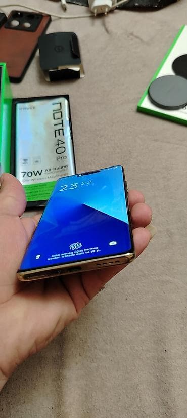 kamere: Infinix Note 40 Pro, 256 GB, rəng - Qızılı, Simsiz şarj — 7
