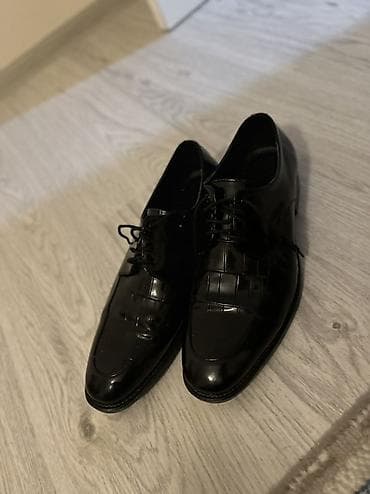 Klassik kişi dəri ayaqqabısı Kirayəyə verilir✨ - Rəng: qara, yüksək