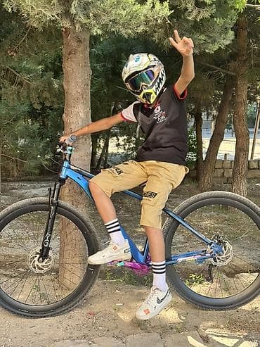 səsboğucular moto: Uşaq üçün motocross/velosiped kaskası və qoruyucu eynək seti - Növ — 4