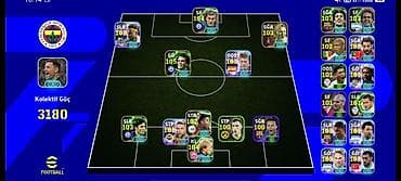 CD, DVD disklər və kassetlər: EFootball hesabında tam qurulmuş komanda və zəngin heyət satılır — 1