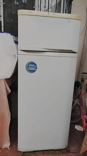 İşlənmiş 2 qapılı Orsk Soyuducu Satılır, rəng - Ağ