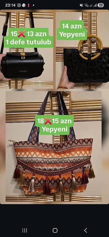 Qol saatları və aksesuarlar: Çiyin çantası, Yeni — 1