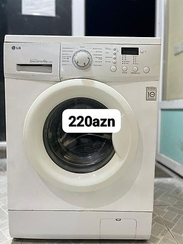 tap az ariston: Paltaryuyan maşın LG, 6 kq, Avtomat, Qurutmasız, Kredit yoxdur — 1