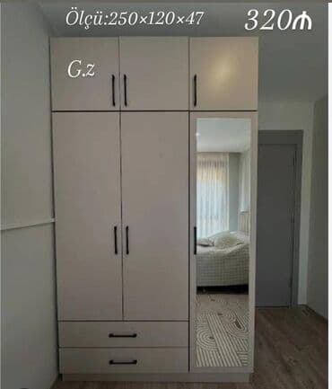 atotsi mebel: *Dolab 3 qapılı 320Azn* ✔️İstehsal Rusiya Laminat 18/lik qalınlıqda — 1
