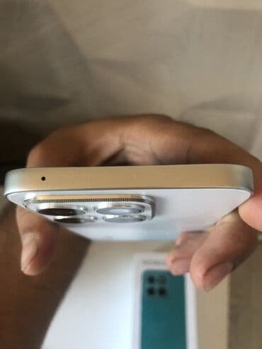 mingecevir telefon satisi: Honor X8, 128 GB, rəng - Ağ, Barmaq izi — 3