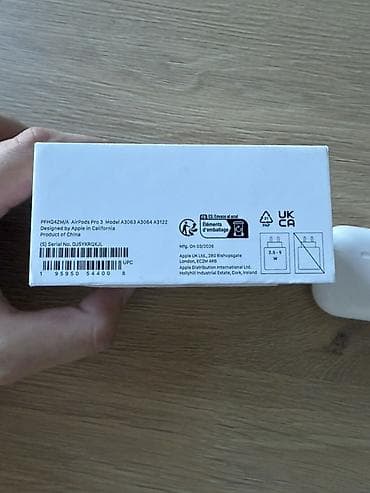3 d panel: Simsiz (Bluetooth) Qulaqcıqlar, Apple, rəng - Ağ — 3