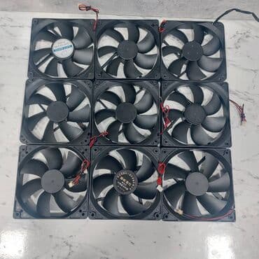 cpu fan: Kulerlər 120x120mm SAYLA ALANA VƏ USTALARA TOPDAN QİYMƏTLƏ VERİLİR! — 7