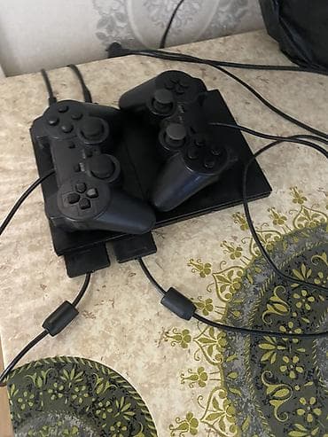 vr 2: PlayStation 2 Slim oyun konsolu dəsti - Model: PS2 Slim (çox nazik — 1