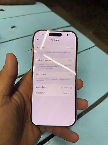 irşad 17 pro max: IPhone 17 Pro, 256 GB, Narıncı, Simsiz şarj — 7