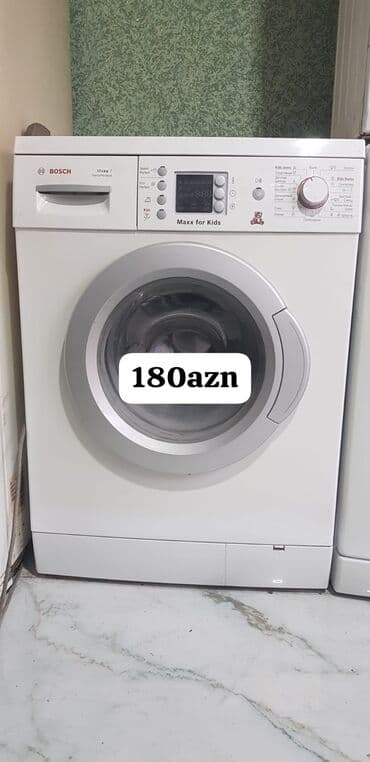 Paltaryuyan maşın 6 kq, İşlənmiş, Avtomat, Qurutmasız, Kredit yoxdur, Ödənişli çatdırılma