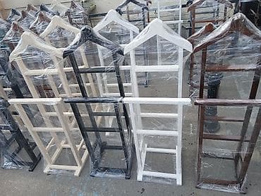 asilqan paltar: Bu, paltarların səliqəli saxlanması üçün nəzərdə tutulmuş taxta — 7