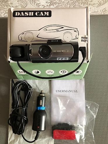 Avtomobil DVR “Dash Cam” – HD 1080P ön kamera və ekranlı modul