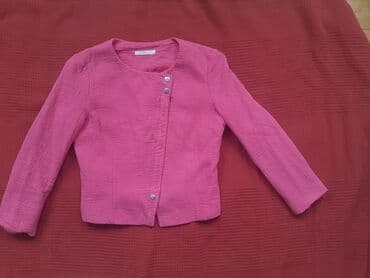 шуба из овчины азербайджанская: Bershka qadın jaketi - Ölçü: M - Rəng: parlaq çəhrayı - Beden: M — 1