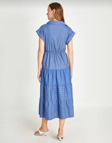 детские платья с длинным рукавом: Real alicilara endirim edilecek. 38- beden. Tezedir geyinilmeyib,ölçü — 3