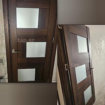 laqonda ikinci əl: 2 ədəd qapi 80/200 Biri 55 Azn Ela vəziyyətdədir naliçnik cercive — 1