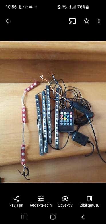 Salon və Baqajın rəngli işıqları.
Qiymət sondu