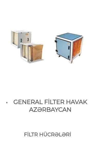 Salonun hava filterləri: General Filter Havak - İtalyan brendi olub hazırda Türkiyədə də — 8