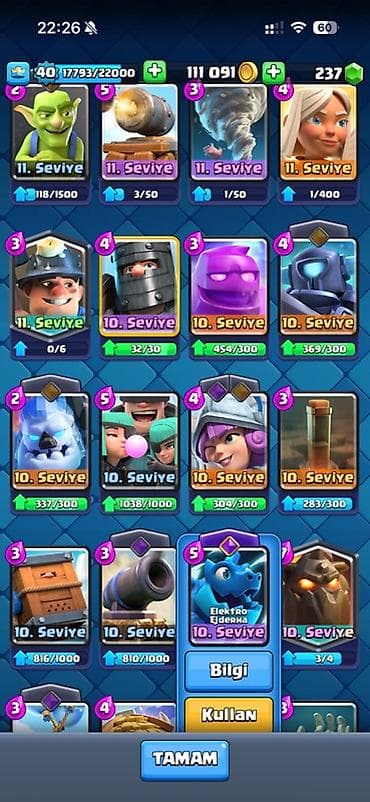sep sekilleri: Clash Royale hesabı – yüksək səviyyəli, oyuna hazır profil - Kral — 8