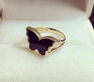 qizil sat: Üzük, Sarı qızıl, 585 Əyar, 5.00+ Karat — 5