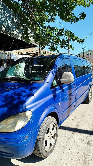 mini karavan: Mercedes-Benz Vito mikroavtobus Xüsusiyyətlər: - Kuzov: mavi rəng — 8