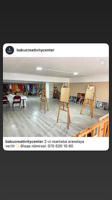 otaq studiya: İcarəyə təklif olunur: yaradıcılıq və tədris fəaliyyətləri üçün tam — 3