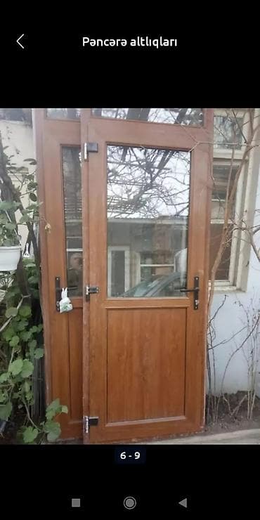 Hamam üçün İşlənmiş Plastik qapı Ünvandan götürmə